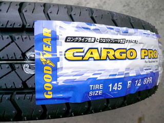 激安新品タイヤ145R12 8R グッドイヤー CARGO PRO