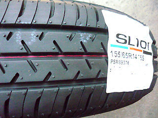 激安新品タイヤ155/65R14 75S セイバーリングSL101